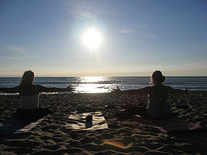 Pilates Sunset
